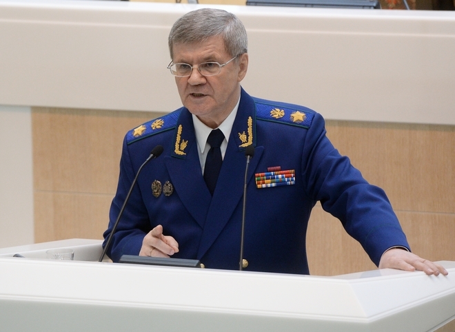 Генеральный прокурор Российской Федерации Юрий Чайка